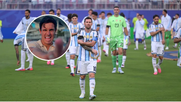 Provocación de Edu Aguirre a la Selección Argentina: "Imagínate lo que les haríamos"