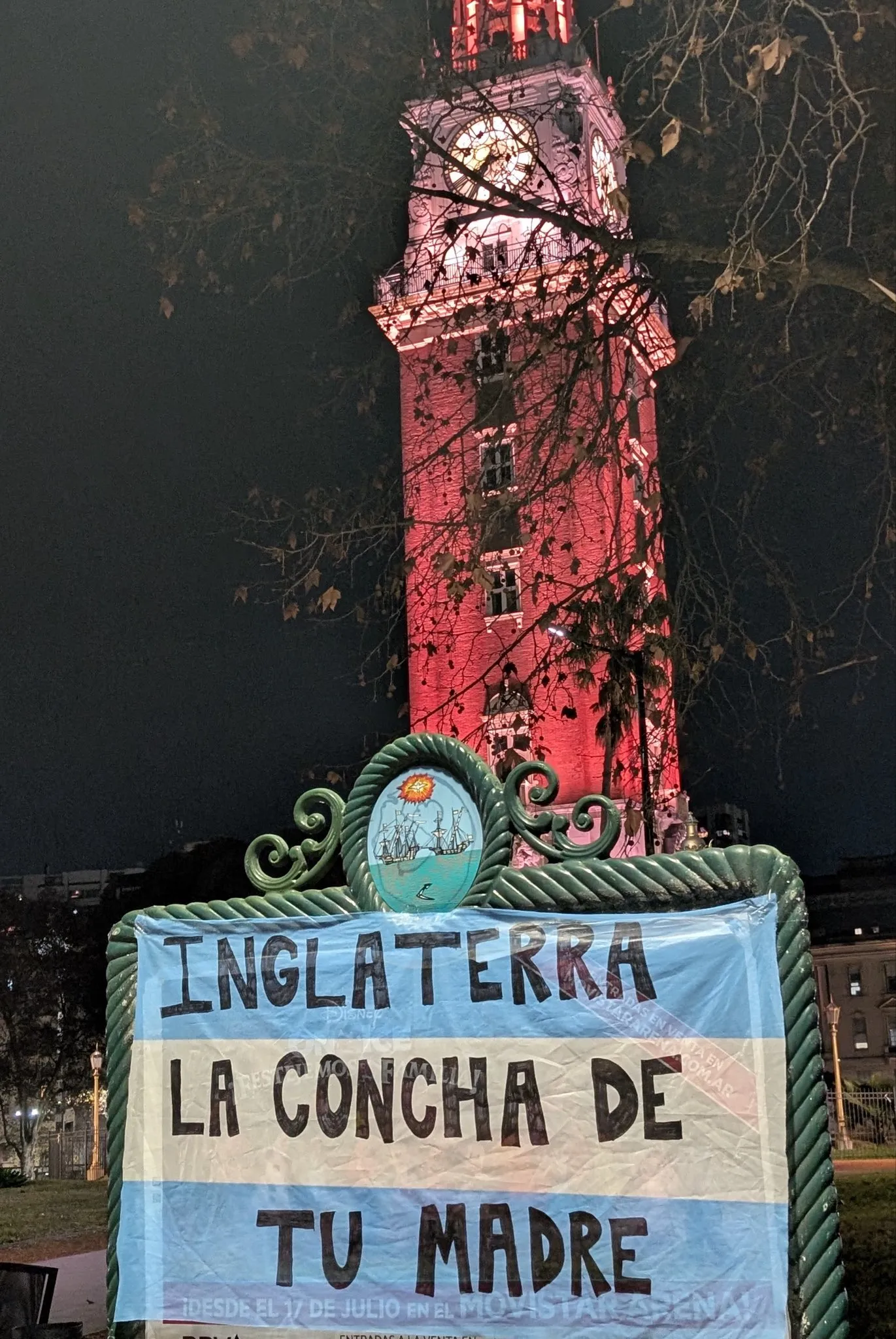 La torre de los Ingleses. (Foto: @mochifede).