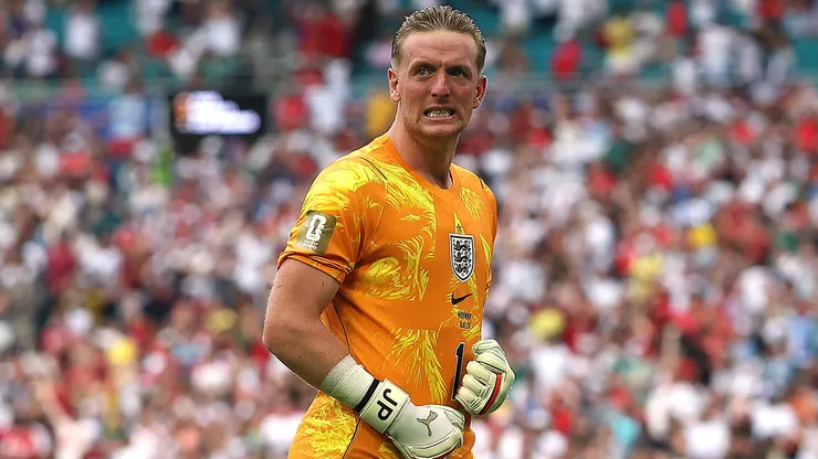 Jordan Pickford, el arquero de Inglaterra