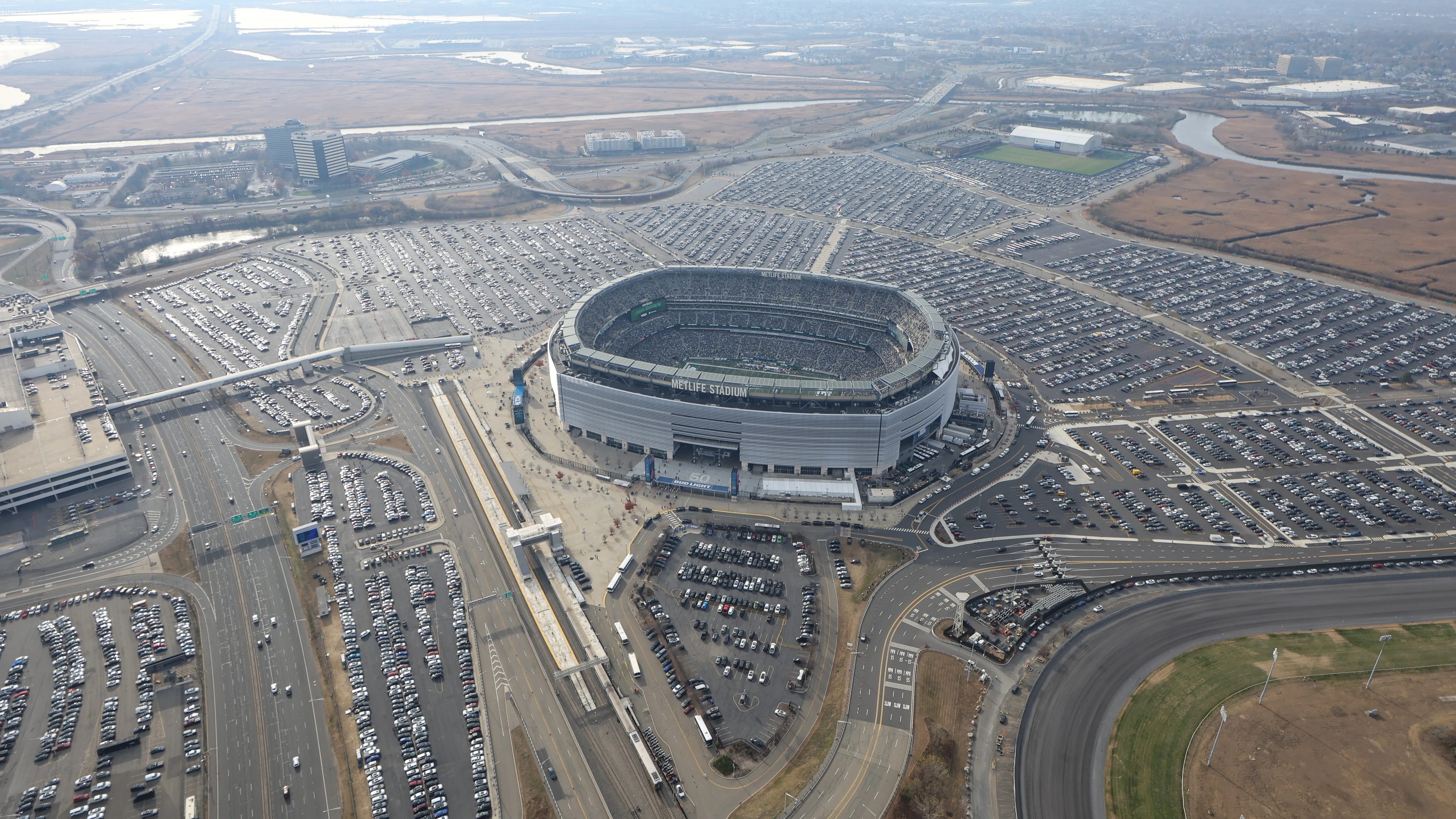 Vista panorámica del MetLife, en Nueva Jersey (Getty)