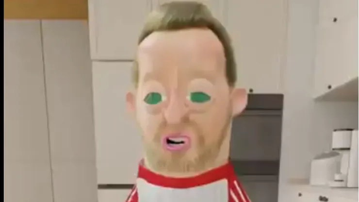 Enzo Fernández festeja su gol ante Inglaterra.