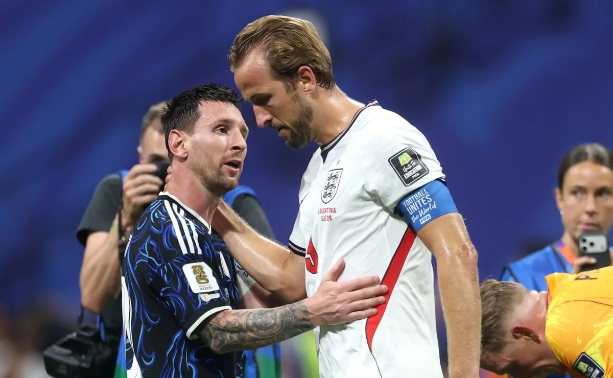 No se vio en TV: el gesto de Lionel Messi con Harry Kane y Jordan Pickford tras  la victoria de Argentina ante Inglaterra en el Mundial - Bolavip Argentina
