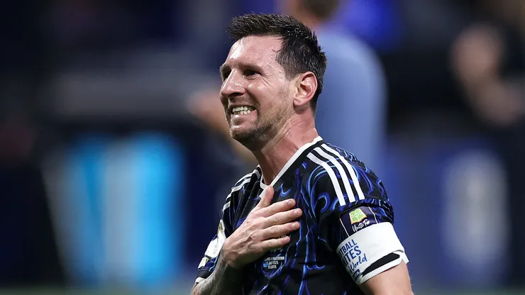 Lionel Messi, capitán de Argentina.