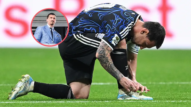 Zlatan se rindió ante Messi