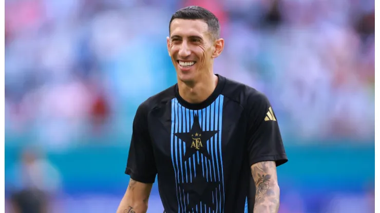 Ángel Di María, en la Selección Argentina.