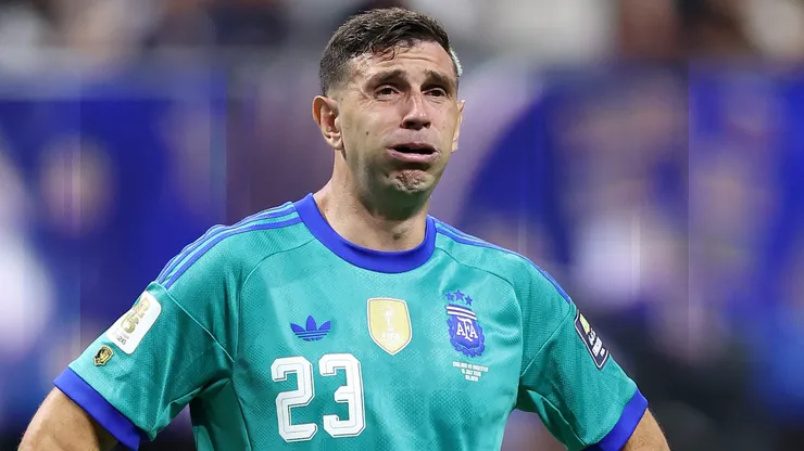 Dibu Martínez, arquero de la Selección Argentina.