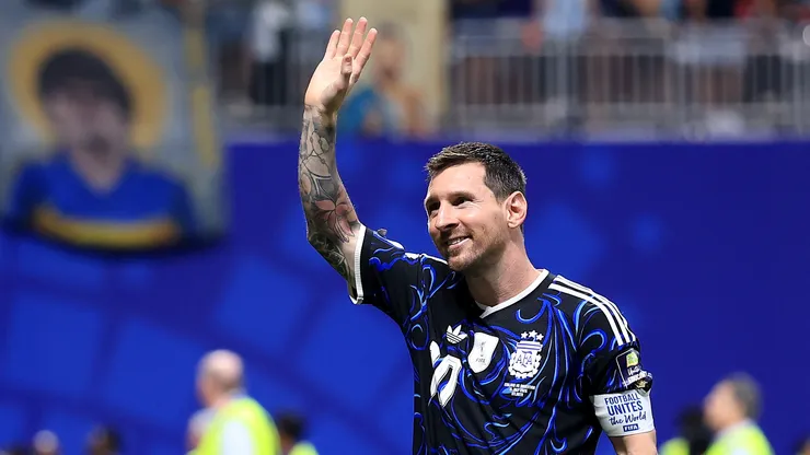 Mensaje de Messi a Maradona: "Espero que disfrute esto desde arriba"