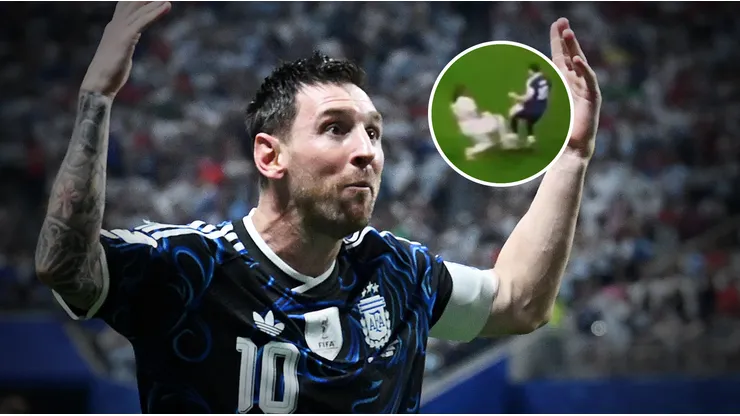 Messi, capitán de la Selección Argentina.