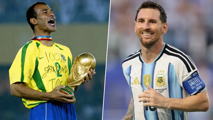 Messi va por un récord de Cafú.