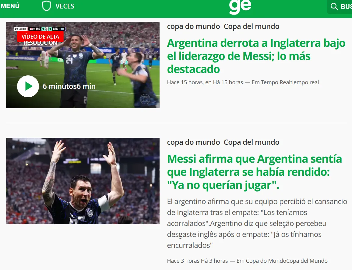 Ge Globo – Brasil