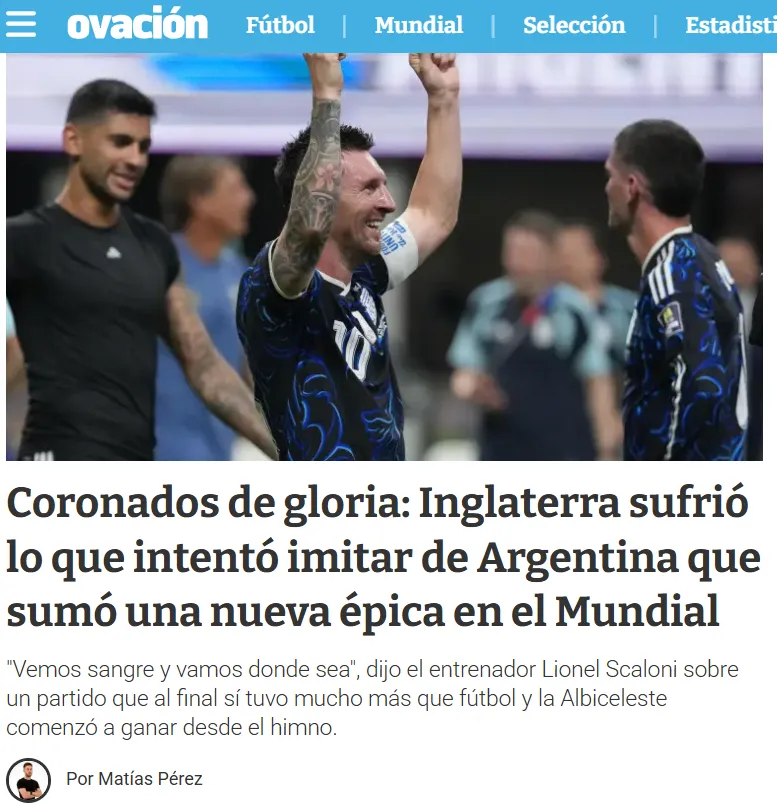 Ovación – Uruguay
