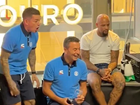 D´Alessandro le gritó el gol de Lautaro en la cara a los brasileños