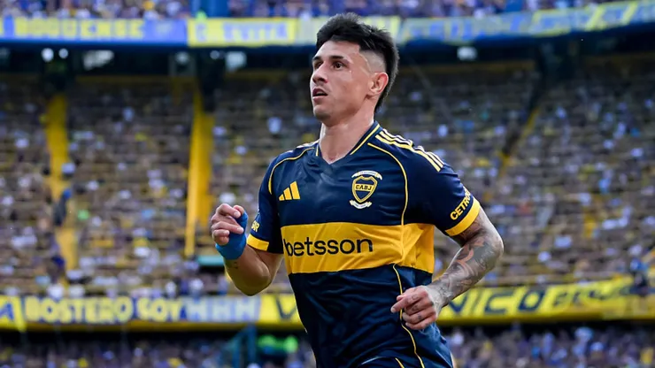 Adam Bareiro, delantero paraguayo de Boca.