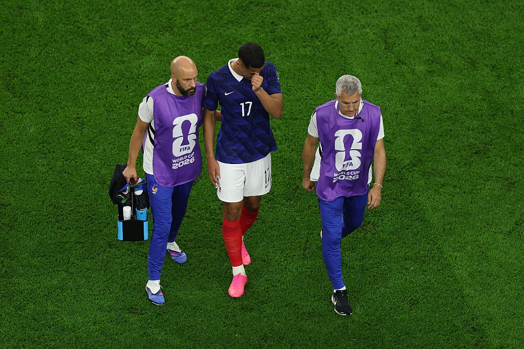 A pesar de haberse lesionado con Arsenal, Saliba prefirió jugar igual el Mundial 2026. (Getty)