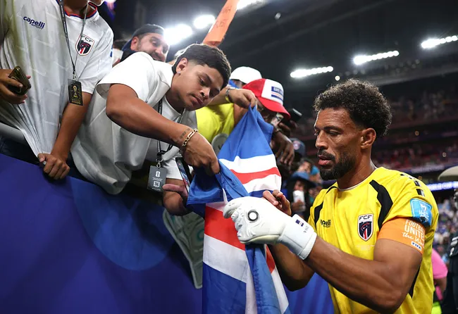 Vozinha, arquero de la Selección de Cabo Verde. (Getty Images)