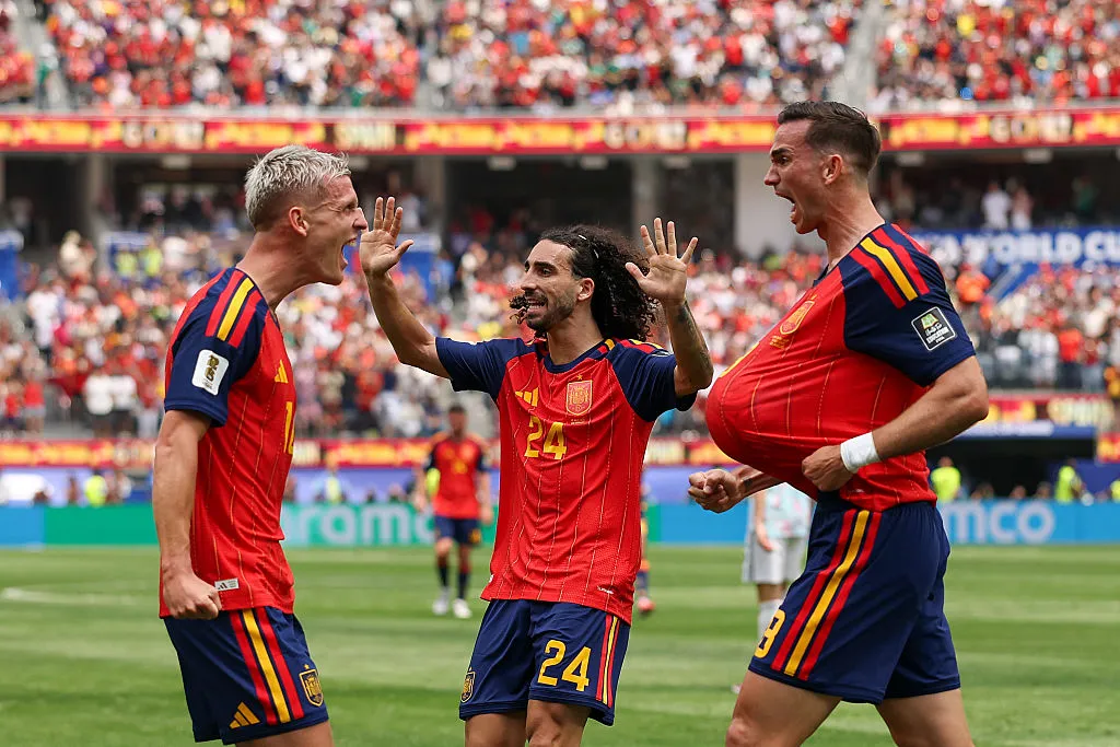Xabi Alonso reconoció el juego de la Selección España. (Getty)