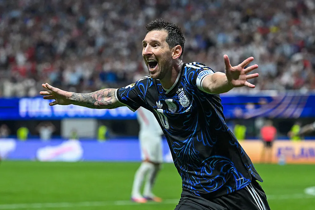 Solari destacó lo hecho por Messi en esta Copa del Mundo. (Getty)