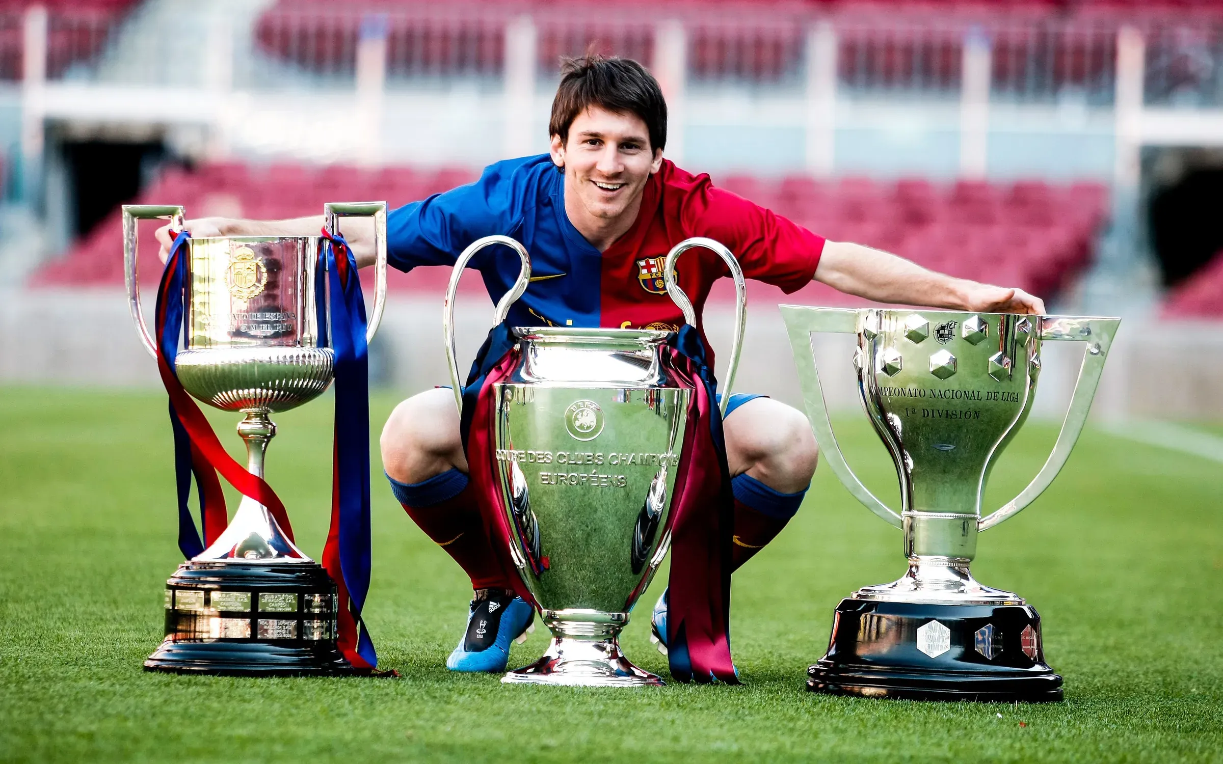 Leo cambió la historia culé. Foto Barcelona.