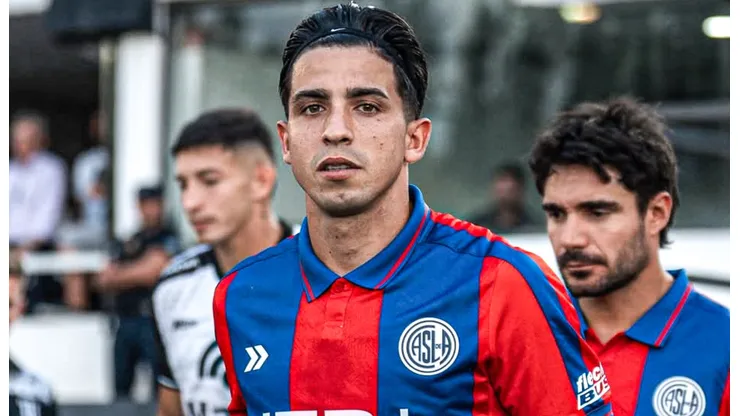Alexis Cuello, delantero de San Lorenzo.