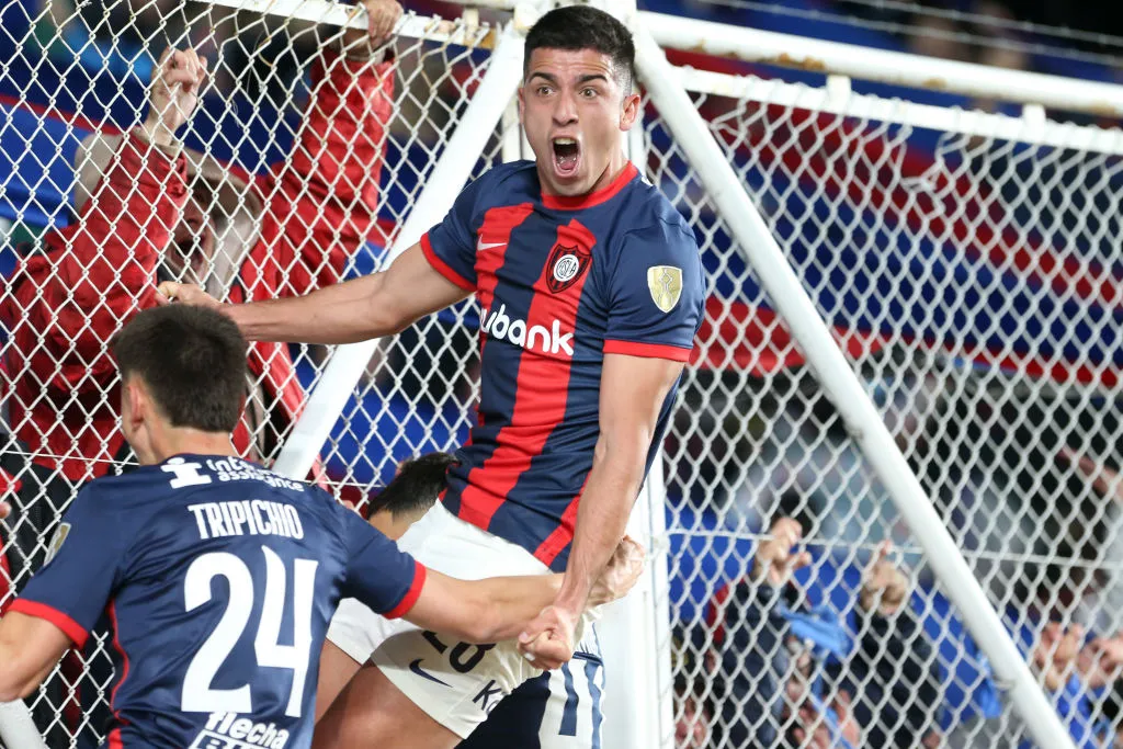 Alexis Cuello, delantero de San Lorenzo. (Getty Images)