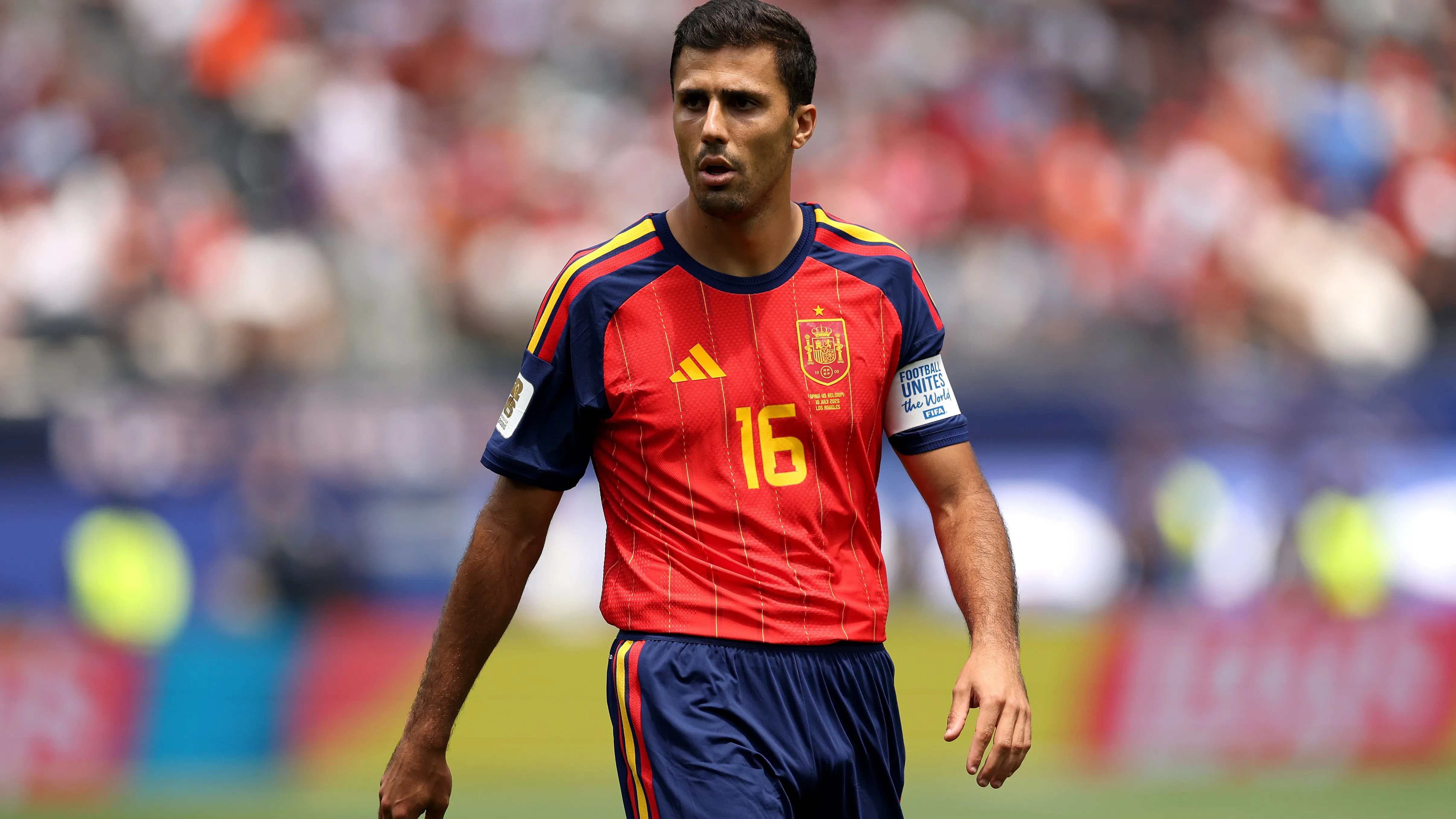 Rodri, capitán de España.