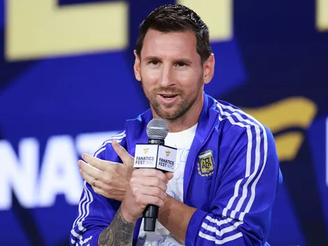 Messi, sobre la foto con Lamine Yamal de bebé: "Es una locura"