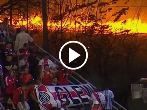 Incendio en las cercanías del Padre Martearena en pleno River - Aldosivi