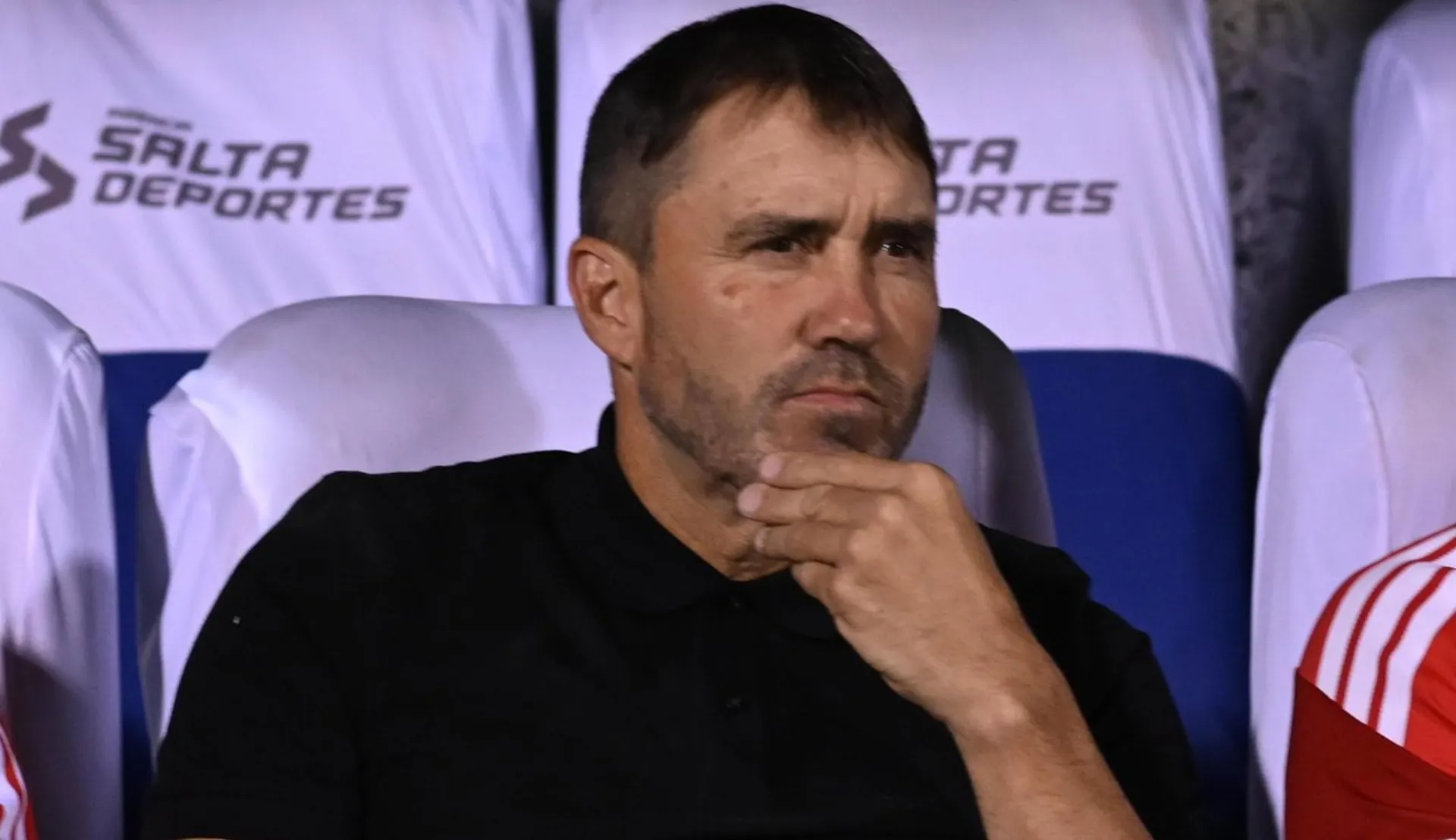 Eduardo Coudet, director técnico de River.