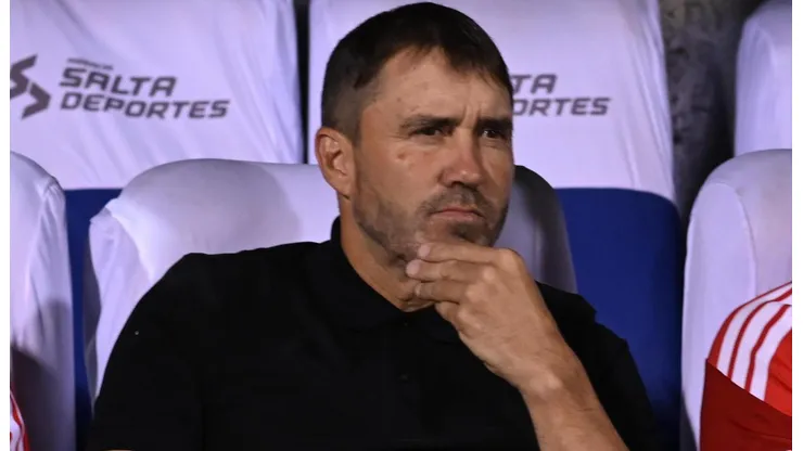 Eduardo Coudet, director técnico de River Plate.