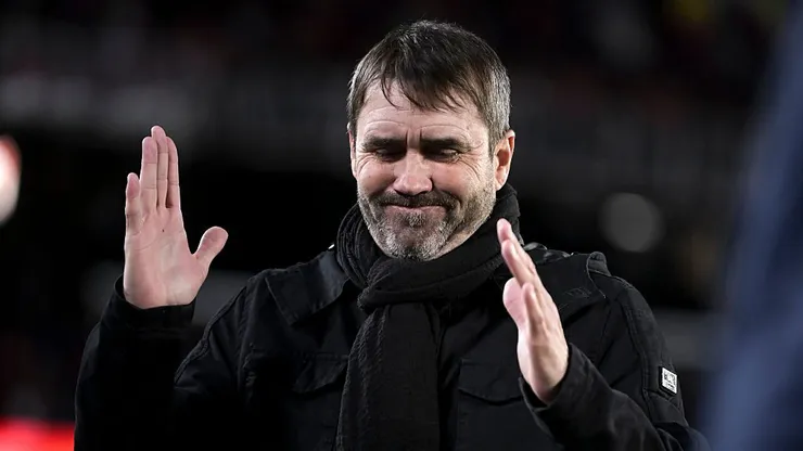 Eduardo Coudet, DT de River.