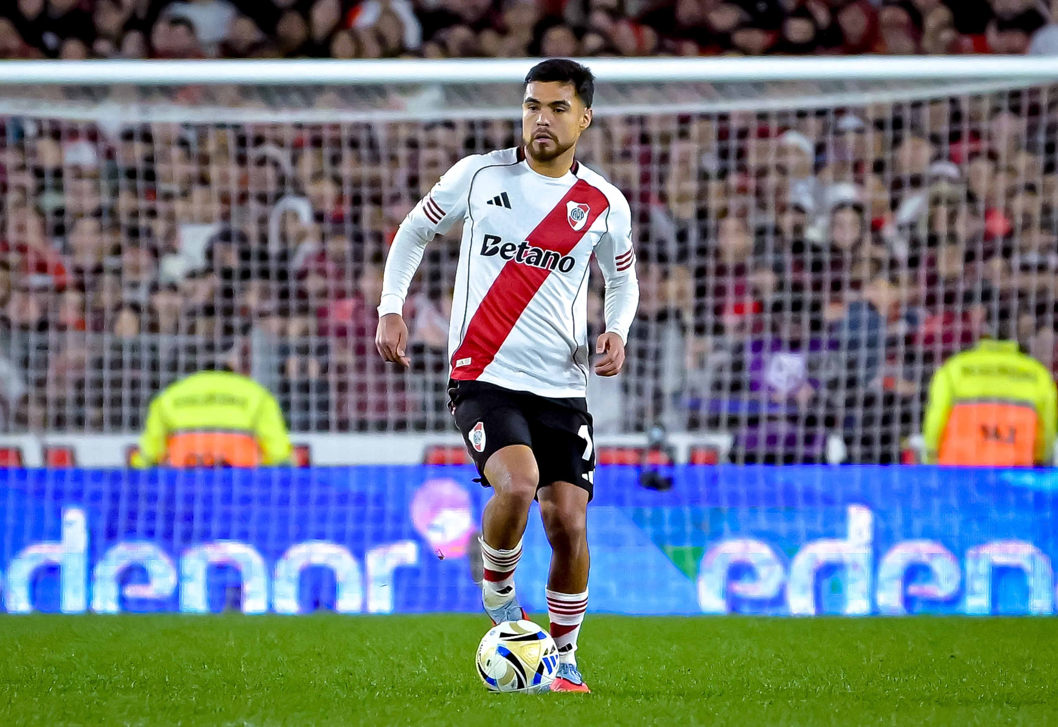 Paulo Díaz durante su etapa en River. (Marcelo Endelli/Getty Images)