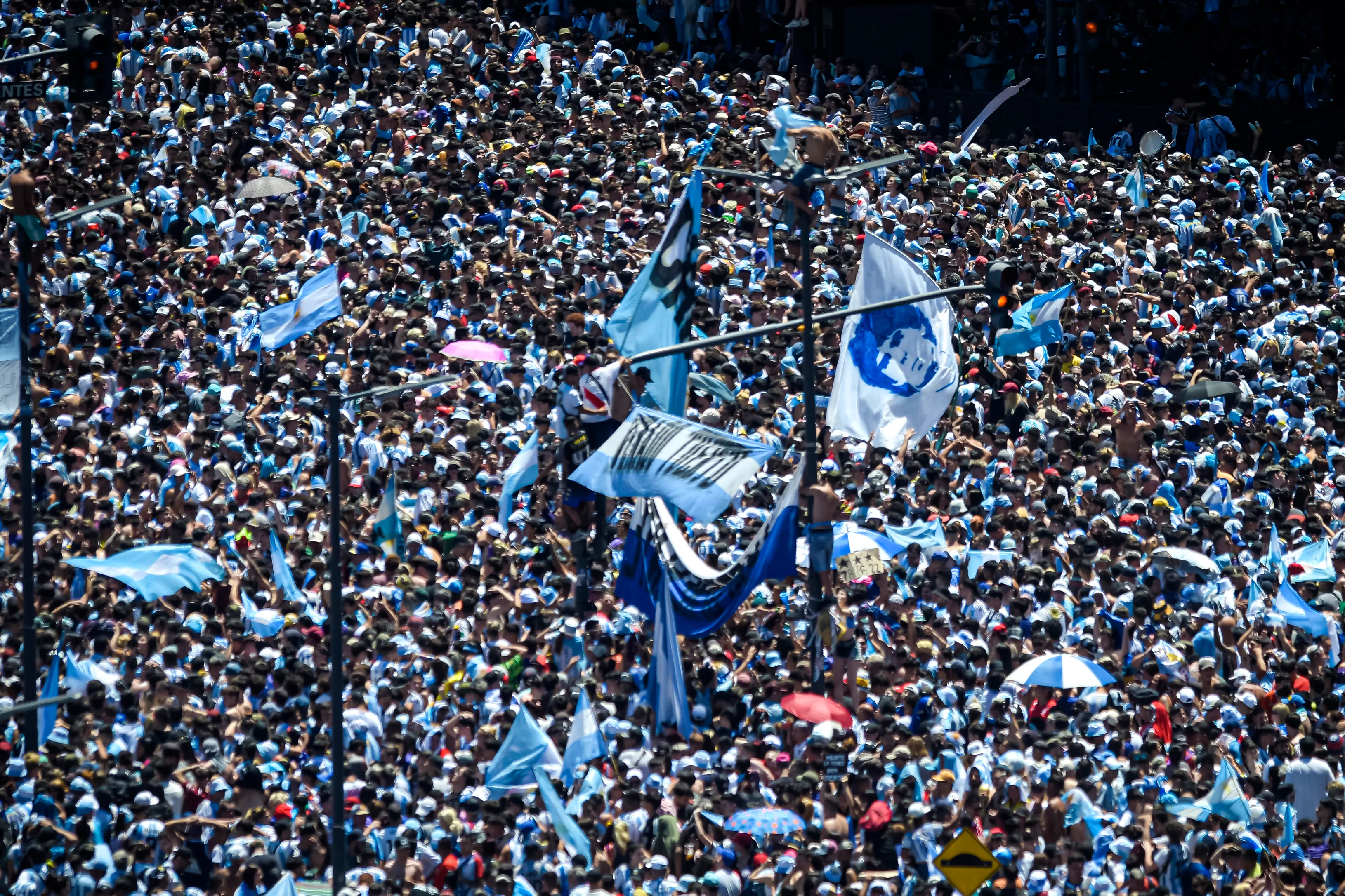 Locura en los festejos de 2022. (Foto: Getty).