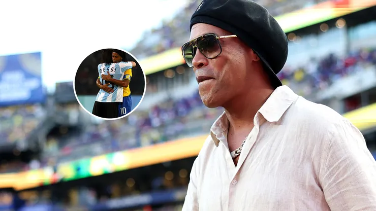Ronaldinho y su voto de aliento a la Selección Argentina