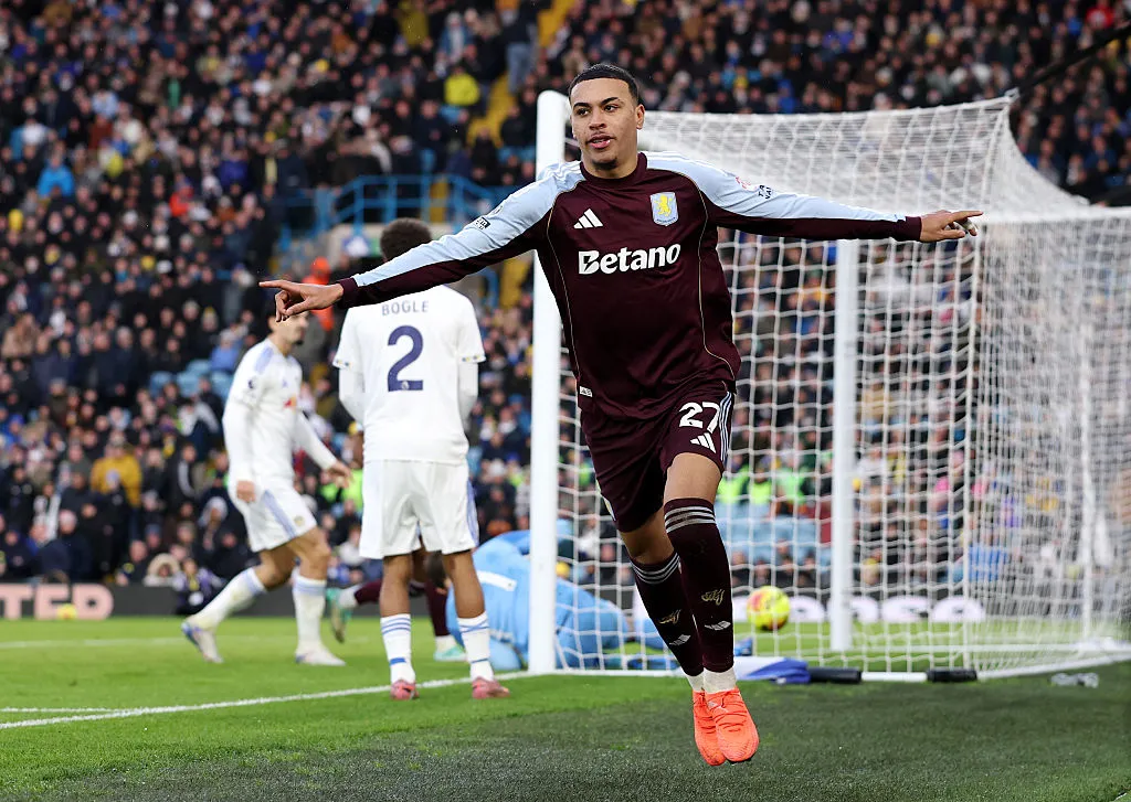 Morgan Rogers, durante su estadía en Aston Villa. (Getty Images)