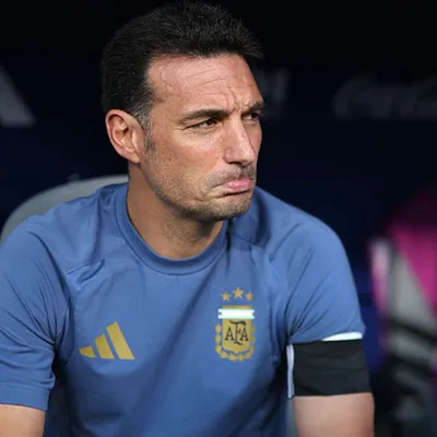 Scaloni al llegar a Pujato: "Había poco para decir"