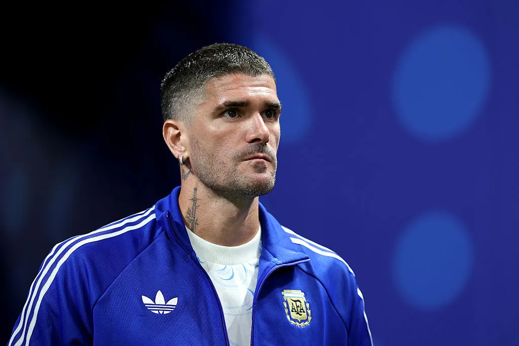 Rodrigo De Paul, en la Selección Argentina. (Getty Images)