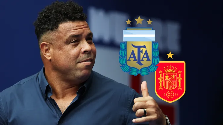 Ronaldo dijo que España le ganaría fácil a Argentina en la Final del Mundial 2026.
