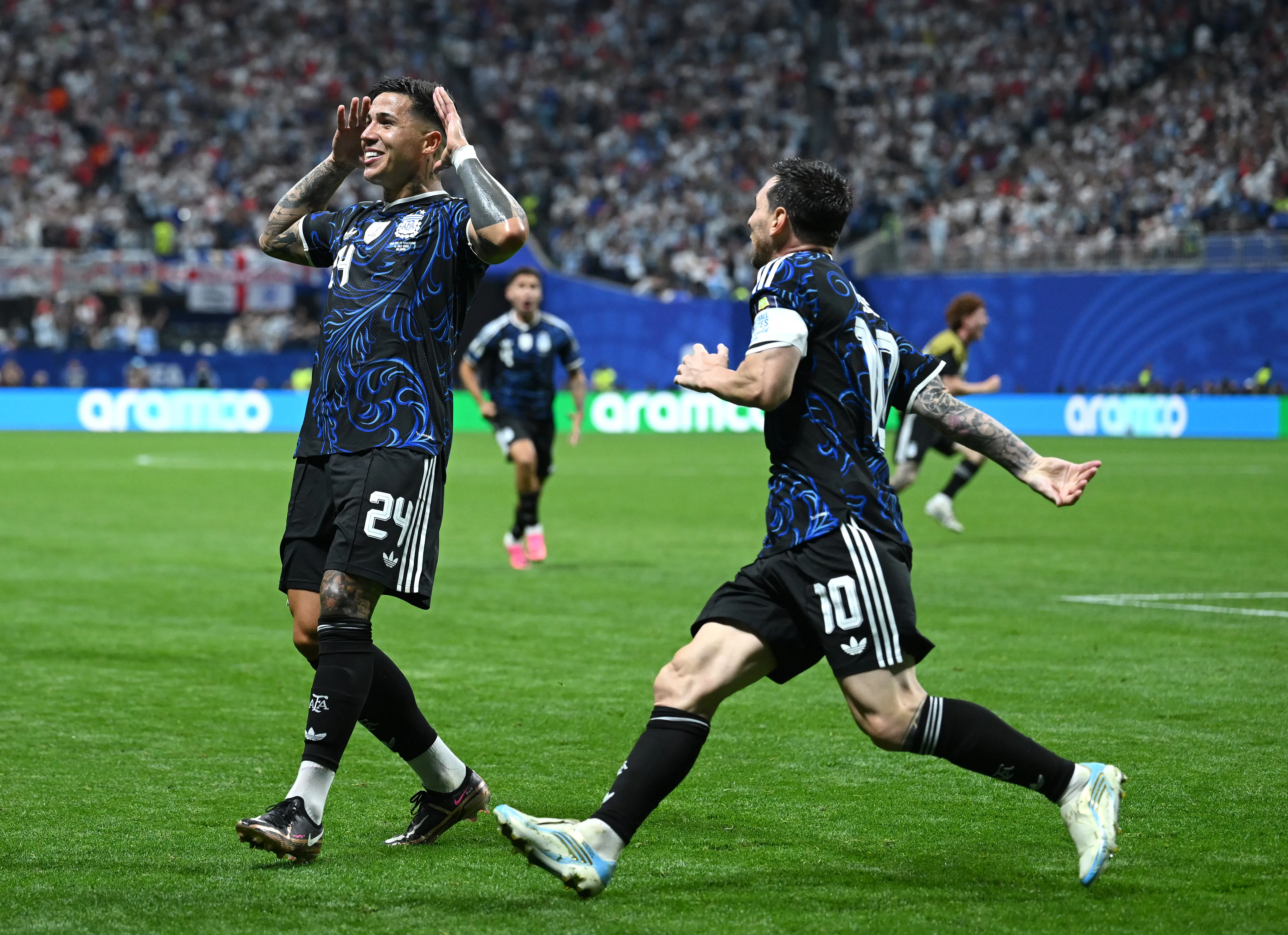 Enzo Fernández, uno de los jugadores más valiosos de Argentina. (Foto: Getty).