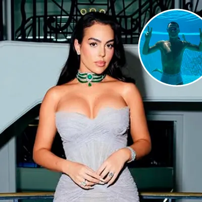 Georgina Rodríguez mostró la intimidad de Cristiano Ronaldo a horas de la final del Mundial