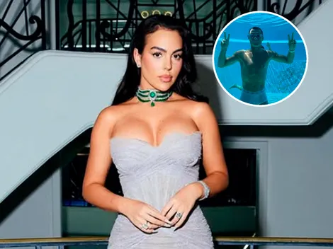 Georgina Rodríguez mostró la intimidad de Cristiano Ronaldo a horas de la final del Mundial