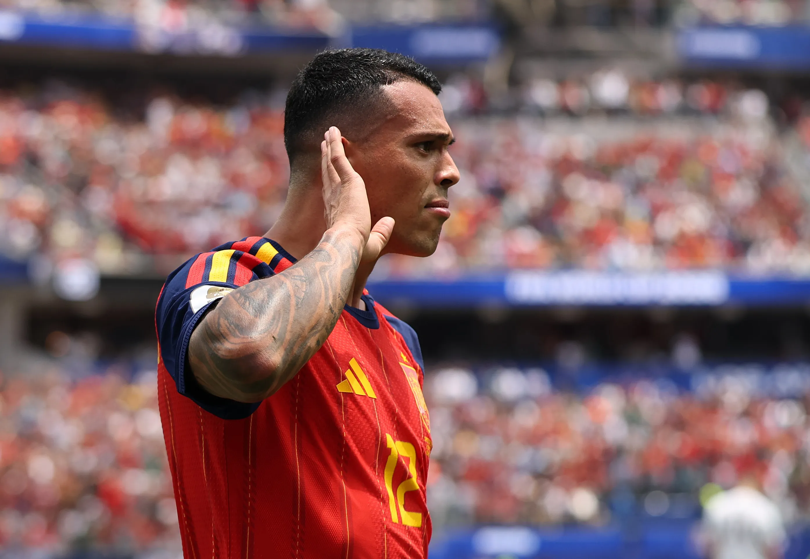 Pedro Porro en este Mundial (Getty)