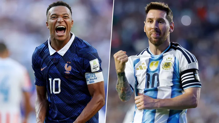 Mbappé y Messi, en lo más alto.