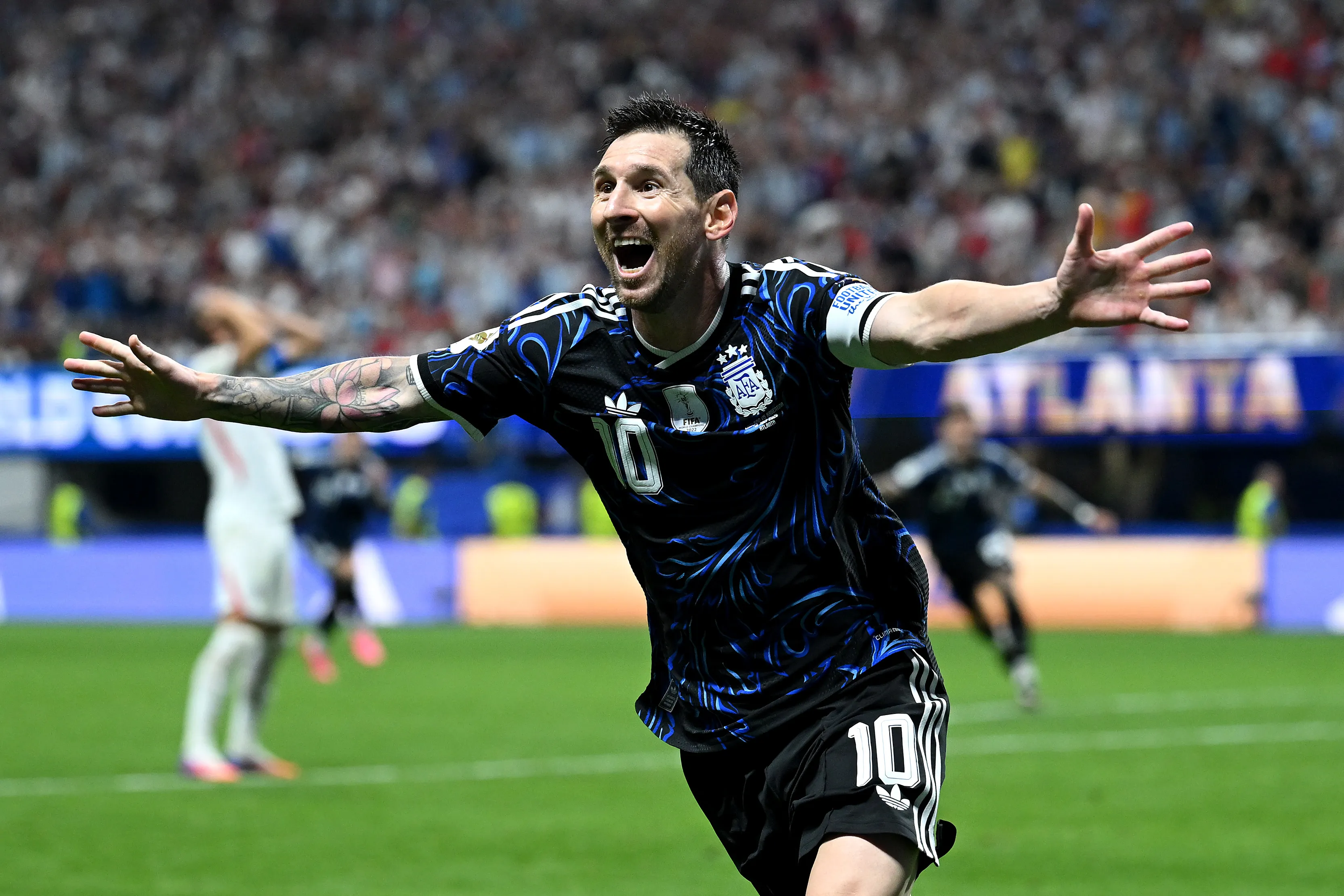 Messi ante Inglaterra. (Foto: Getty)