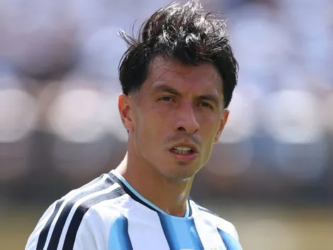 Lisandro Martínez salió lesionado en la final