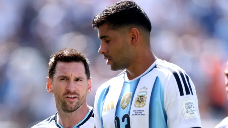Cuti Romero, defensor de Argentina.