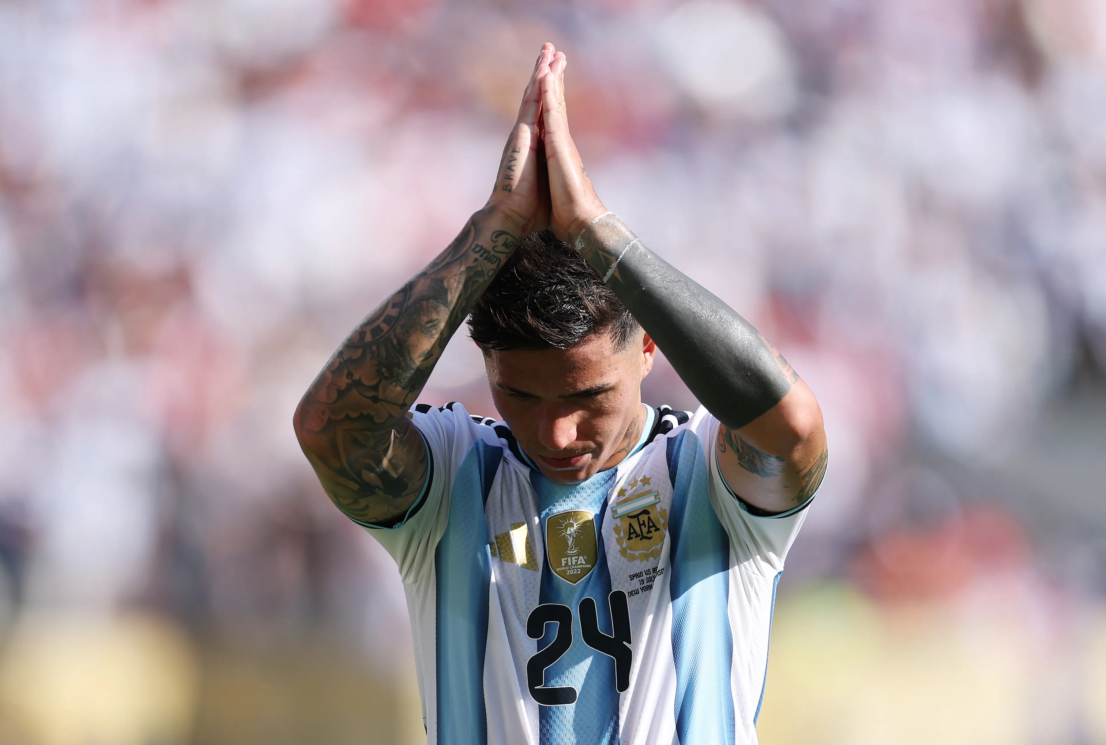 Enzo Fernández. (Foto: Getty).