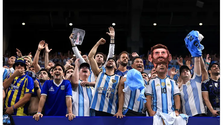 Los hinchas de Argentina en el Mundial 2026.