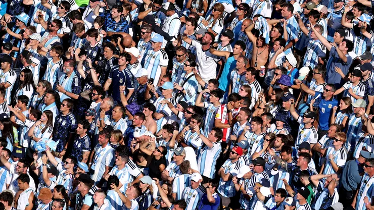 El pedido de los hinchas argentinos.