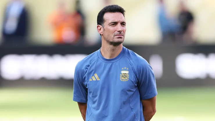 Lionel Scaloni, DT de Argentina.