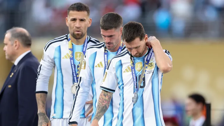 La tristeza de la Selección Argentina.